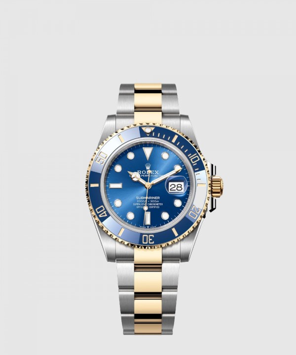 롤렉스 서브마리너 데이트 청판 콤비 41mm 126613LB